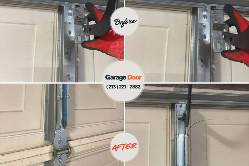 Before and after: garage door repair near me Kings Mills